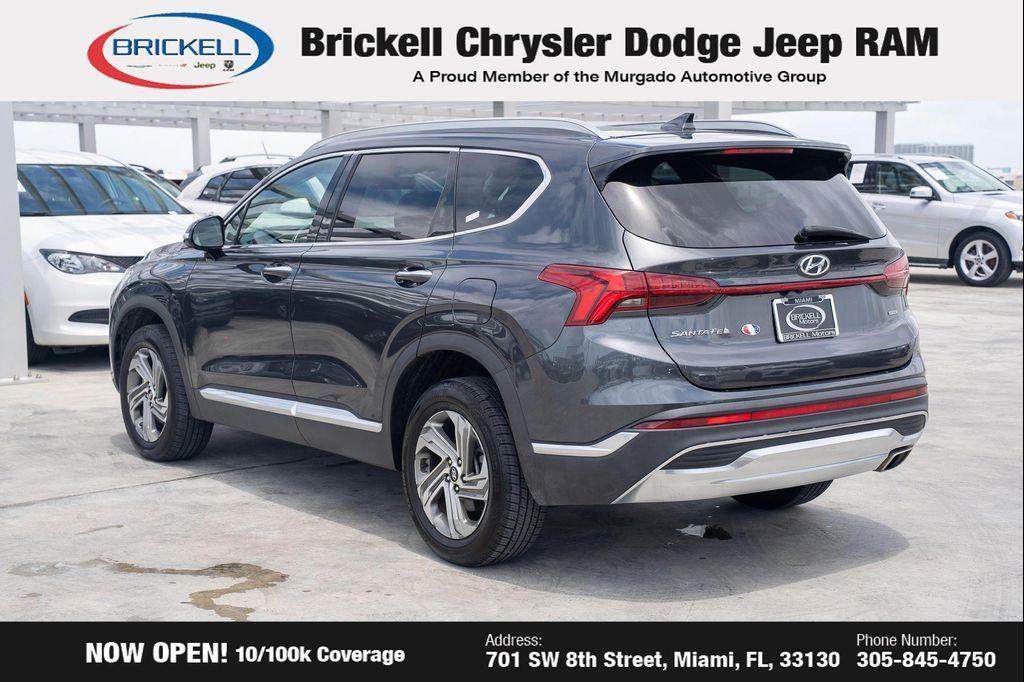 used 2021 Hyundai Santa Fe car, priced at $17,299
