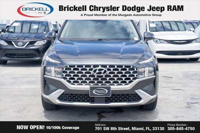 used 2021 Hyundai Santa Fe car, priced at $17,735