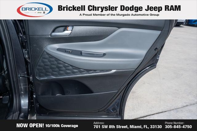 used 2021 Hyundai Santa Fe car, priced at $17,735