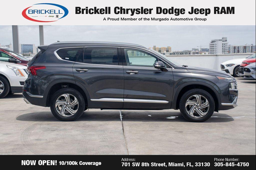used 2021 Hyundai Santa Fe car, priced at $17,299