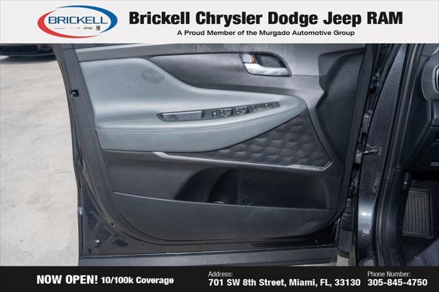 used 2021 Hyundai Santa Fe car, priced at $17,735