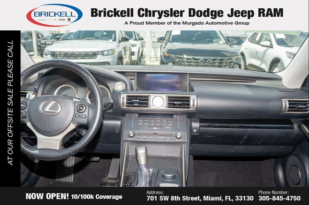 used 2016 Lexus IS 200t car, priced at $12,335