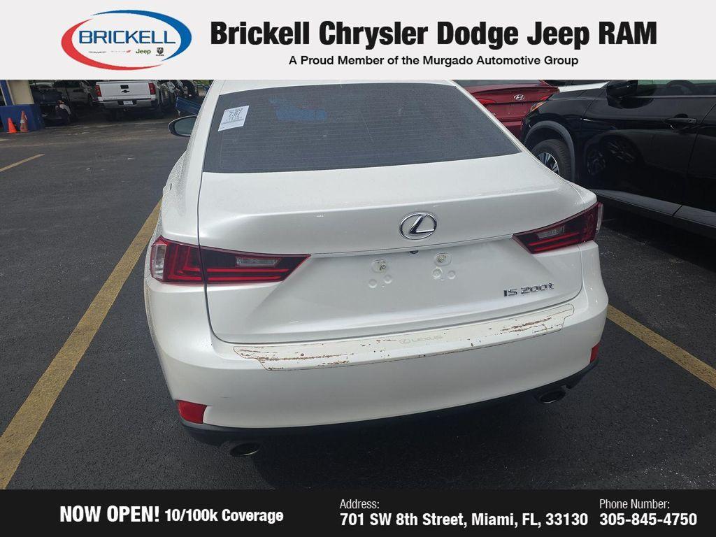 used 2016 Lexus IS 200t car, priced at $14,290