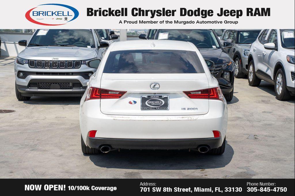 used 2016 Lexus IS 200t car, priced at $14,490