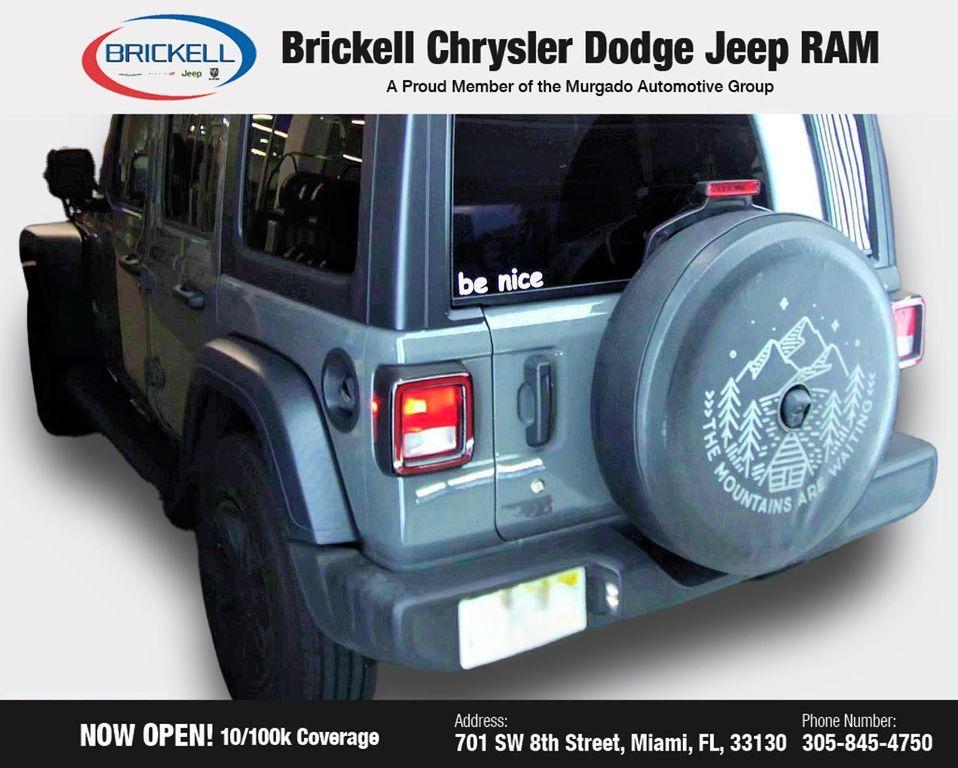 used 2020 Jeep Wrangler Unlimited car, priced at $21,880