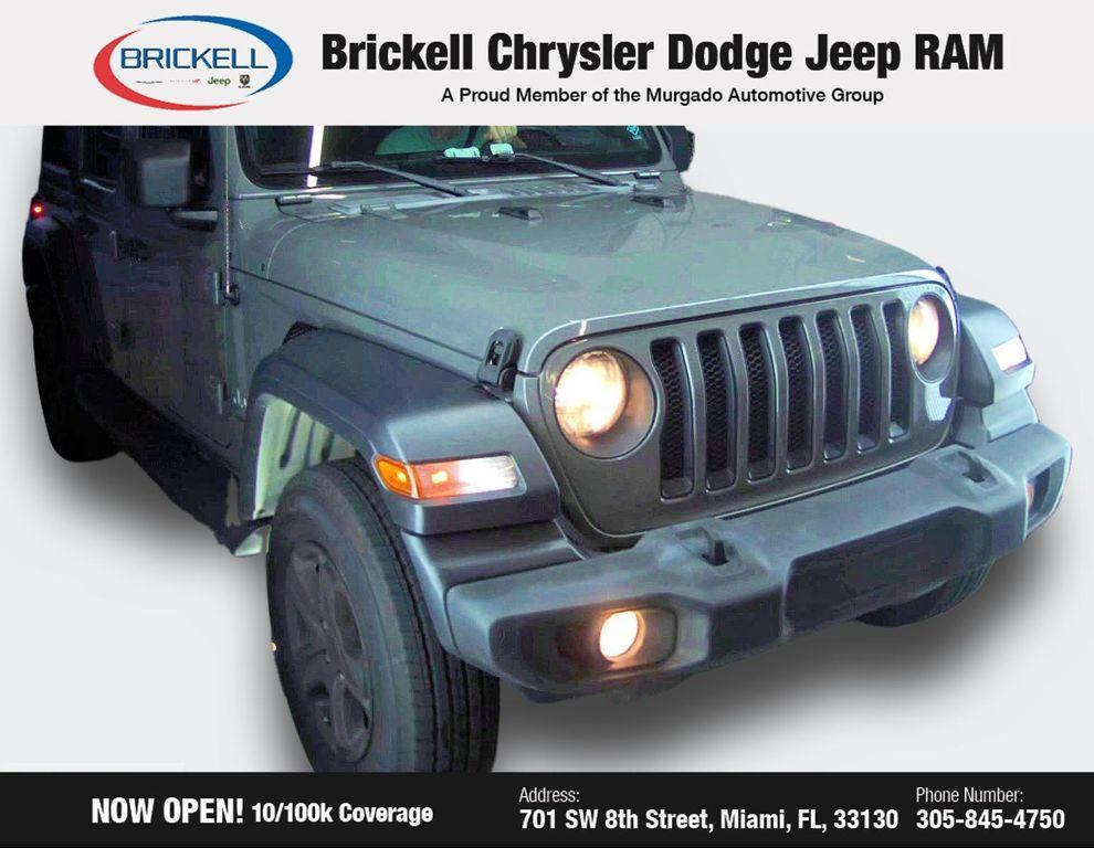 used 2020 Jeep Wrangler Unlimited car, priced at $21,880