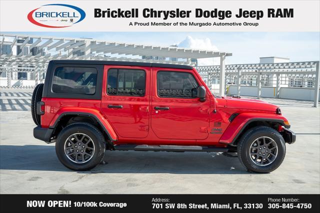 used 2021 Jeep Wrangler Unlimited car, priced at $27,986