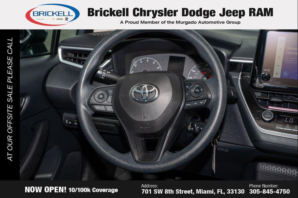 used 2024 Toyota Corolla car, priced at $17,385