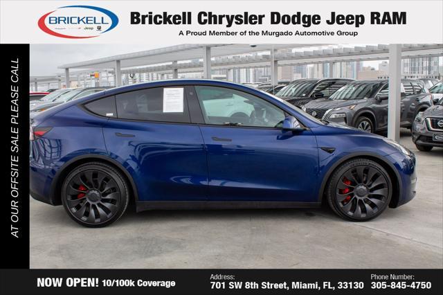 used 2022 Tesla Model Y car, priced at $27,481