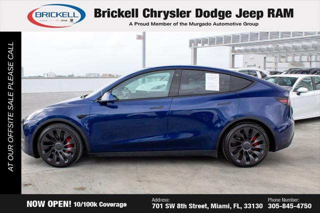 used 2022 Tesla Model Y car, priced at $27,481
