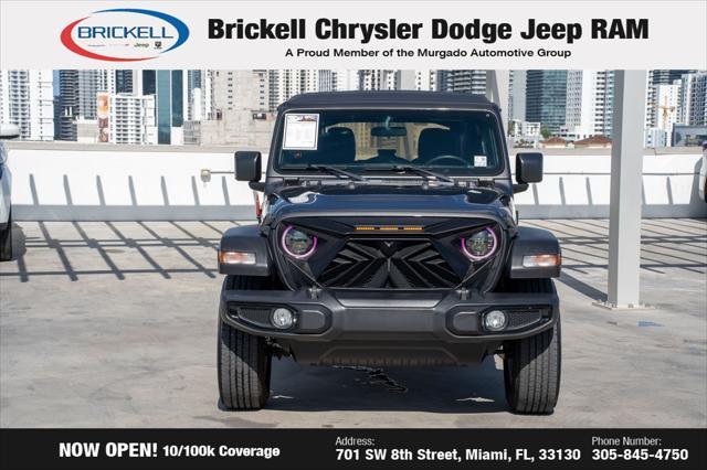 used 2019 Jeep Wrangler Unlimited car, priced at $22,445