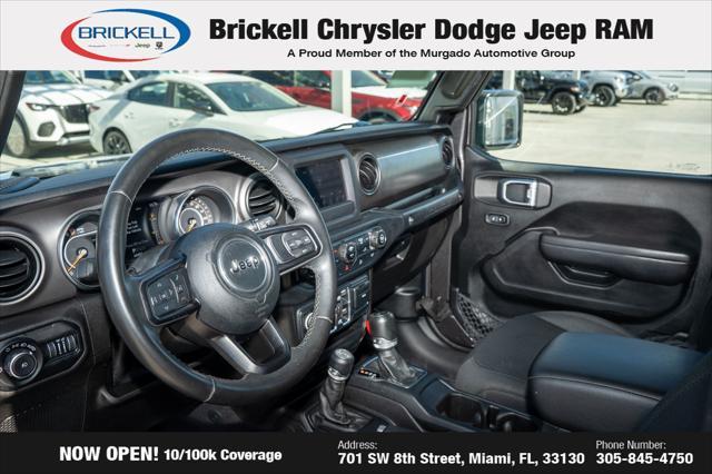 used 2019 Jeep Wrangler Unlimited car, priced at $22,445