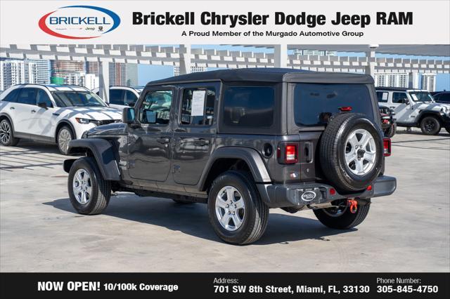 used 2019 Jeep Wrangler Unlimited car, priced at $22,445