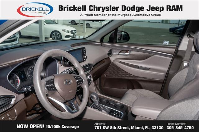 used 2019 Hyundai Santa Fe car, priced at $16,096