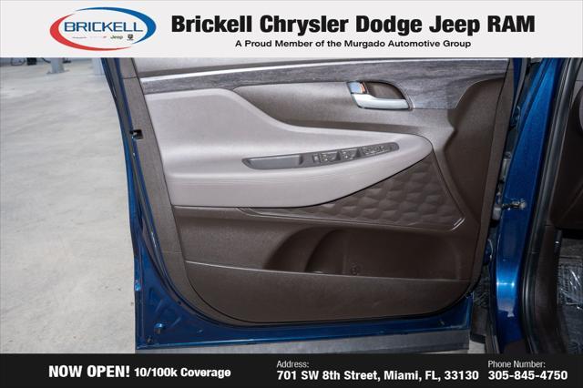 used 2019 Hyundai Santa Fe car, priced at $16,096
