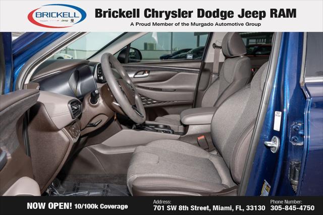 used 2019 Hyundai Santa Fe car, priced at $16,096