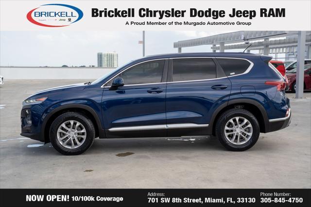 used 2019 Hyundai Santa Fe car, priced at $16,096