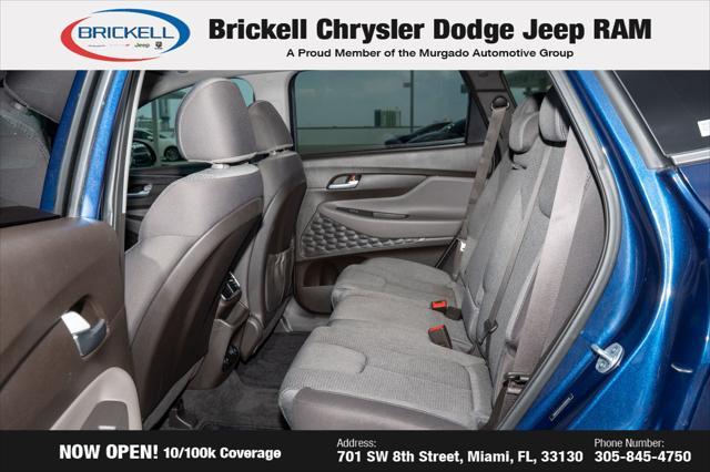 used 2019 Hyundai Santa Fe car, priced at $16,096