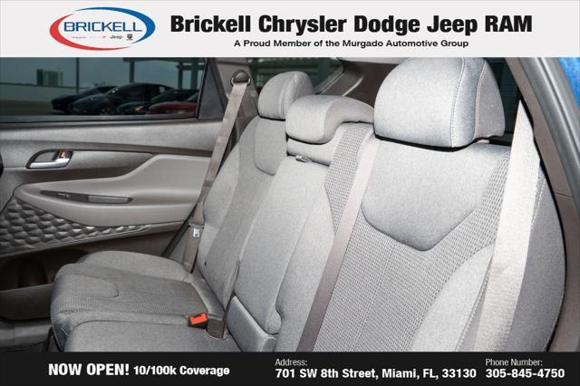 used 2019 Hyundai Santa Fe car, priced at $16,096