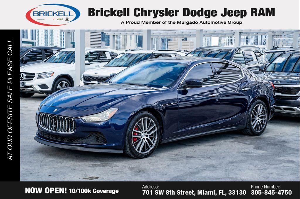 used 2016 Maserati Ghibli car, priced at $11,940