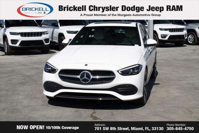 used 2024 Mercedes-Benz C-Class car, priced at $36,349