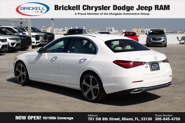 used 2024 Mercedes-Benz C-Class car, priced at $36,349