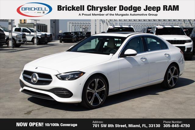 used 2024 Mercedes-Benz C-Class car, priced at $36,349