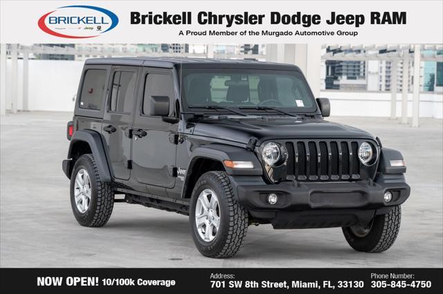 used 2020 Jeep Wrangler Unlimited car, priced at $26,249