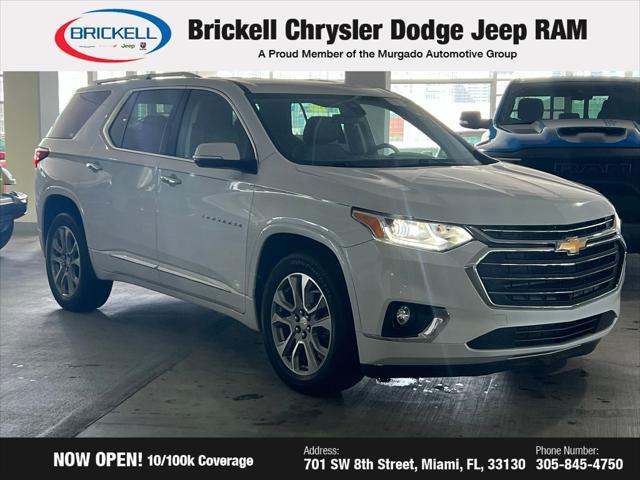 used 2021 Chevrolet Traverse car, priced at $27,379