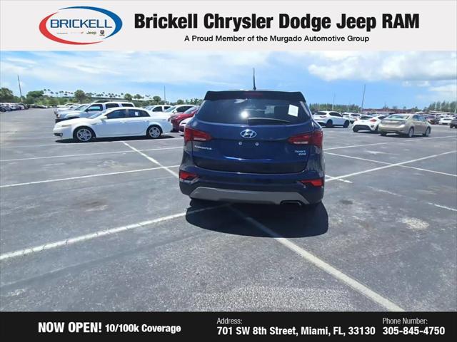 used 2018 Hyundai Santa Fe Sport car, priced at $13,529