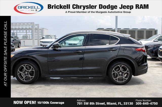 used 2018 Alfa Romeo Stelvio car, priced at $14,883