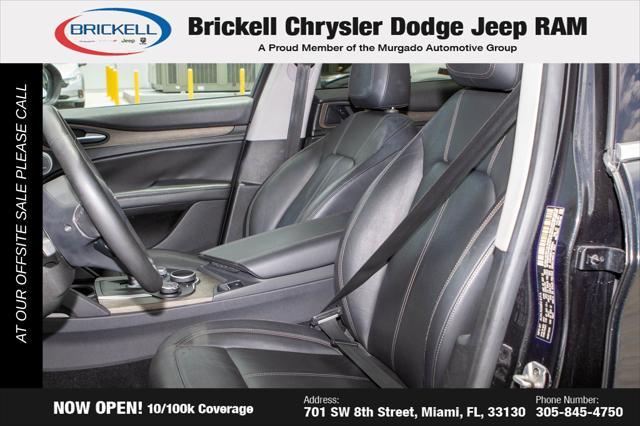 used 2018 Alfa Romeo Stelvio car, priced at $14,883
