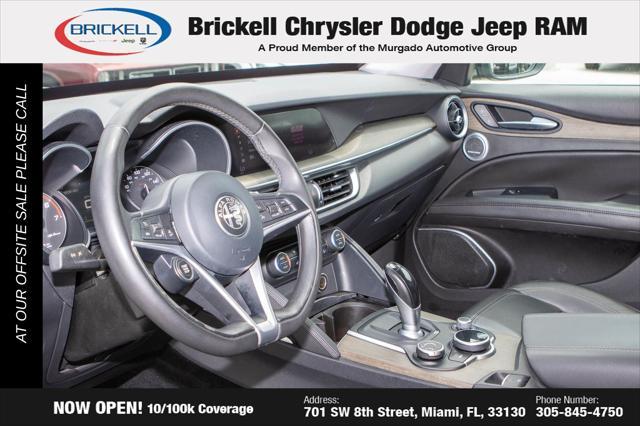 used 2018 Alfa Romeo Stelvio car, priced at $14,883
