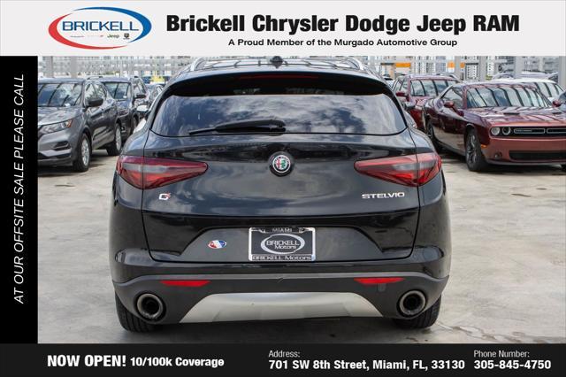 used 2018 Alfa Romeo Stelvio car, priced at $14,883