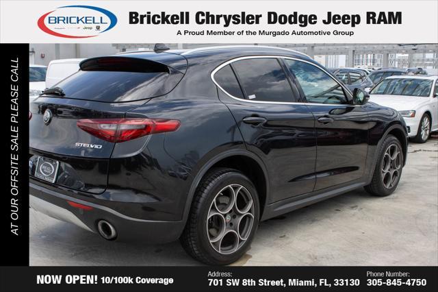 used 2018 Alfa Romeo Stelvio car, priced at $14,883