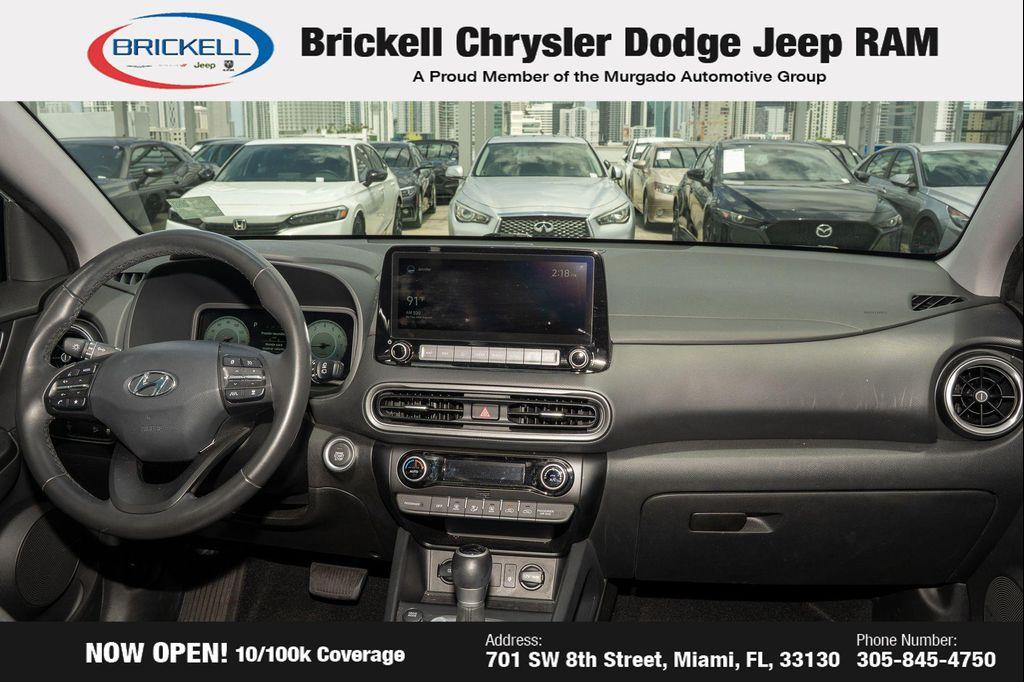 used 2022 Hyundai Kona car, priced at $16,445