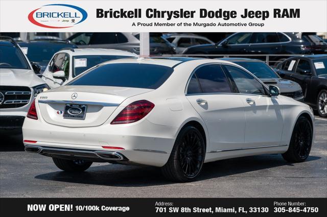 used 2020 Mercedes-Benz S-Class car, priced at $43,249