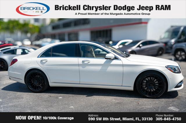 used 2020 Mercedes-Benz S-Class car, priced at $49,187