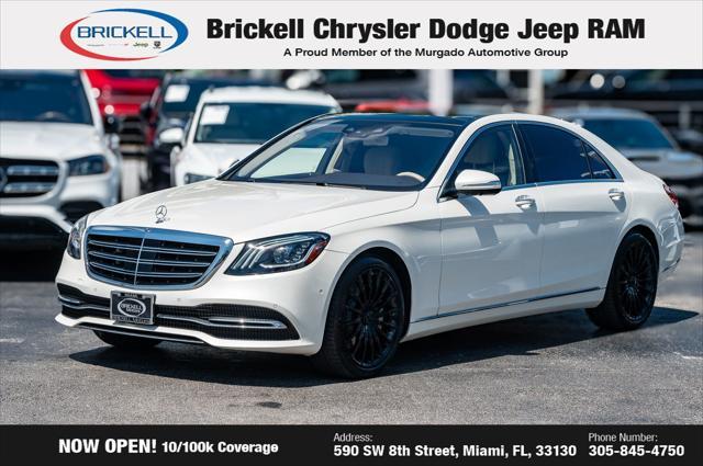 used 2020 Mercedes-Benz S-Class car, priced at $49,187