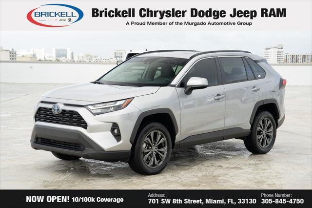 used 2023 Toyota RAV4 Hybrid car, priced at $33,849