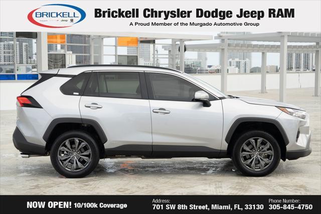 used 2023 Toyota RAV4 Hybrid car, priced at $33,849