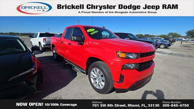 used 2021 Chevrolet Silverado 1500 car, priced at $26,749