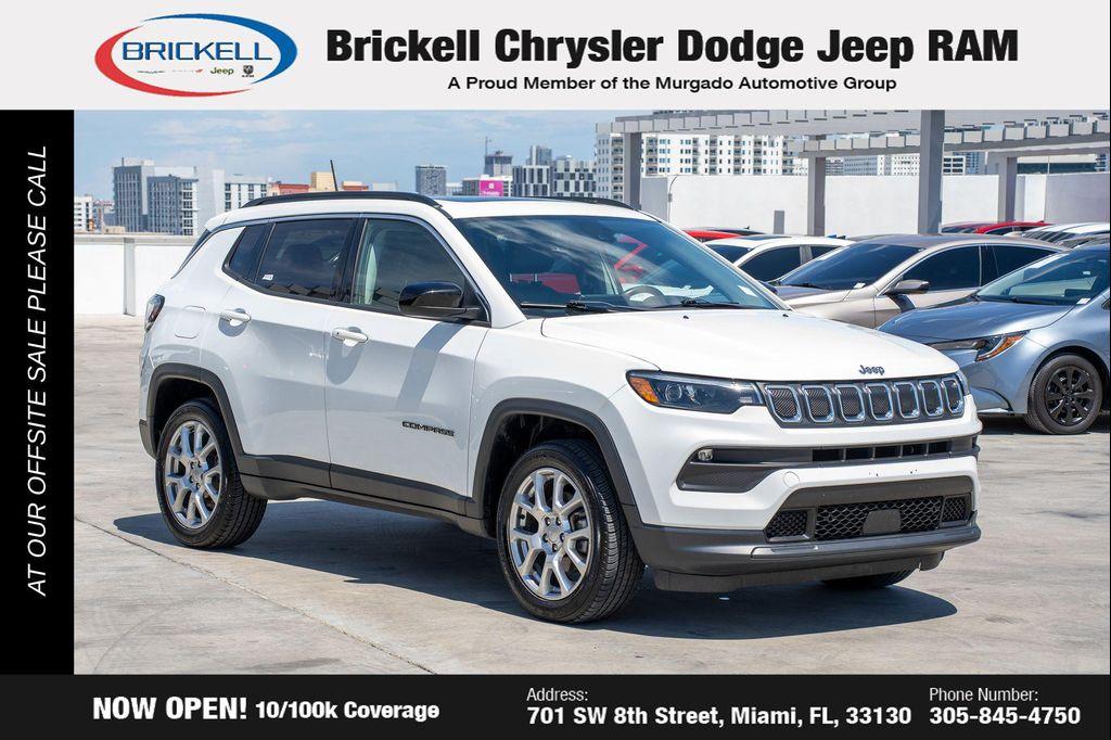 used 2022 Jeep Compass car, priced at $15,790