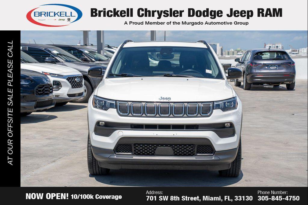 used 2022 Jeep Compass car, priced at $15,790