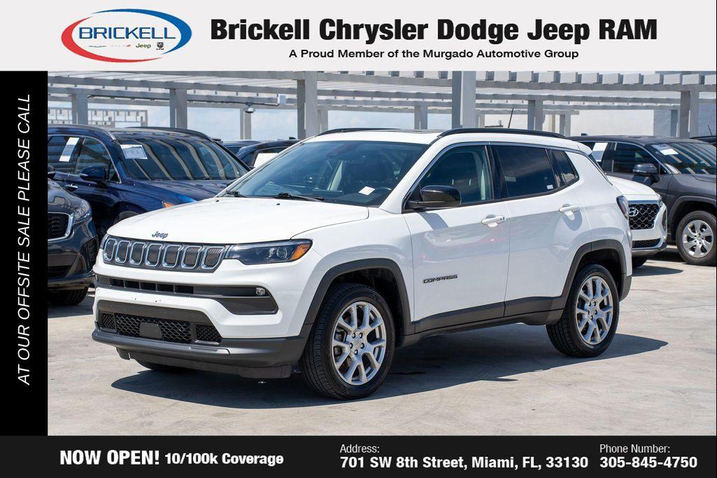 used 2022 Jeep Compass car, priced at $15,790