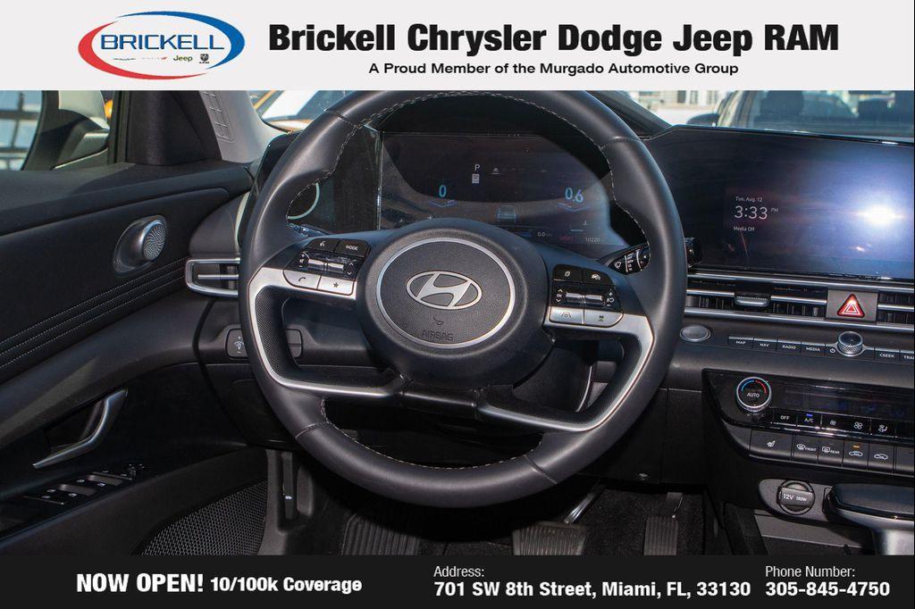 used 2024 Hyundai Elantra car, priced at $18,320