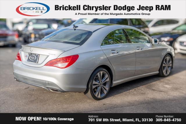 used 2019 Mercedes-Benz CLA 250 car, priced at $17,896