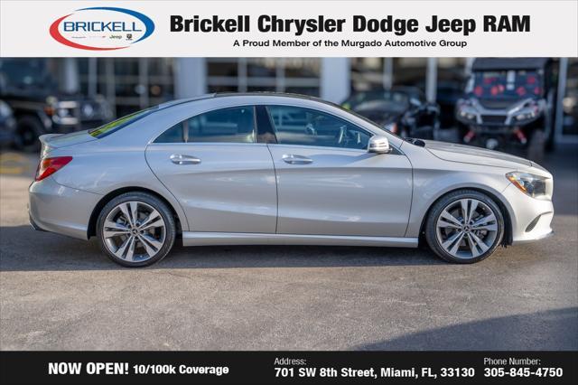 used 2019 Mercedes-Benz CLA 250 car, priced at $17,896