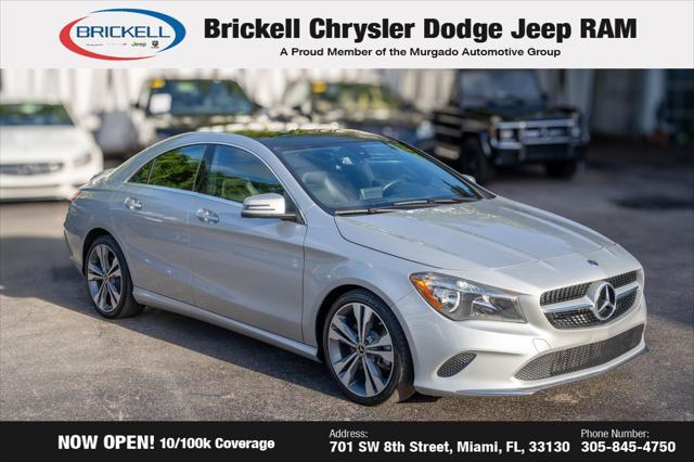 used 2019 Mercedes-Benz CLA 250 car, priced at $17,896