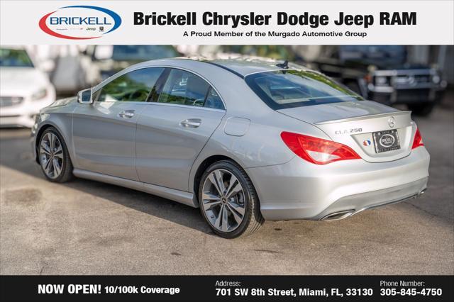 used 2019 Mercedes-Benz CLA 250 car, priced at $17,896